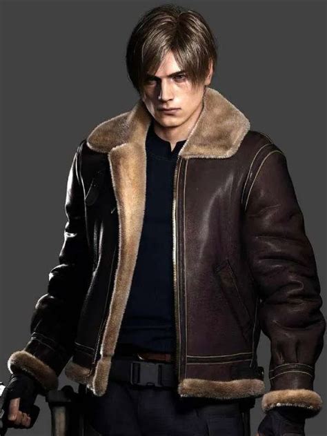 leon kennedy jacket replica|resident evil 4 leon jacket.